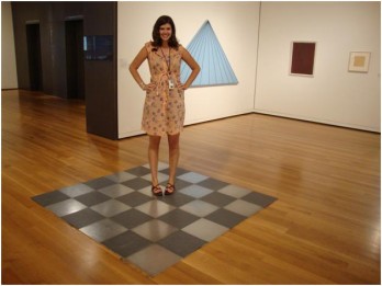Hailey Hargraves, summer intern at the Seattle Art Museum
