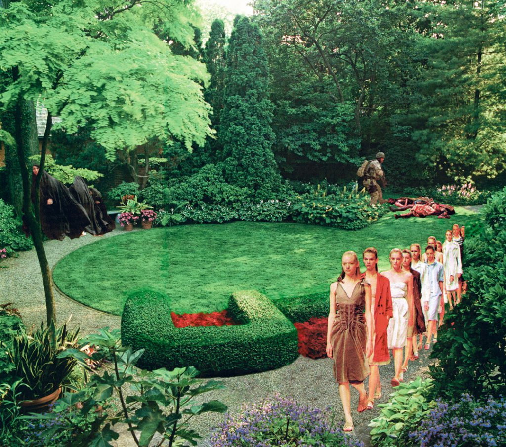 Back Garden by Martha Rosler, 2004