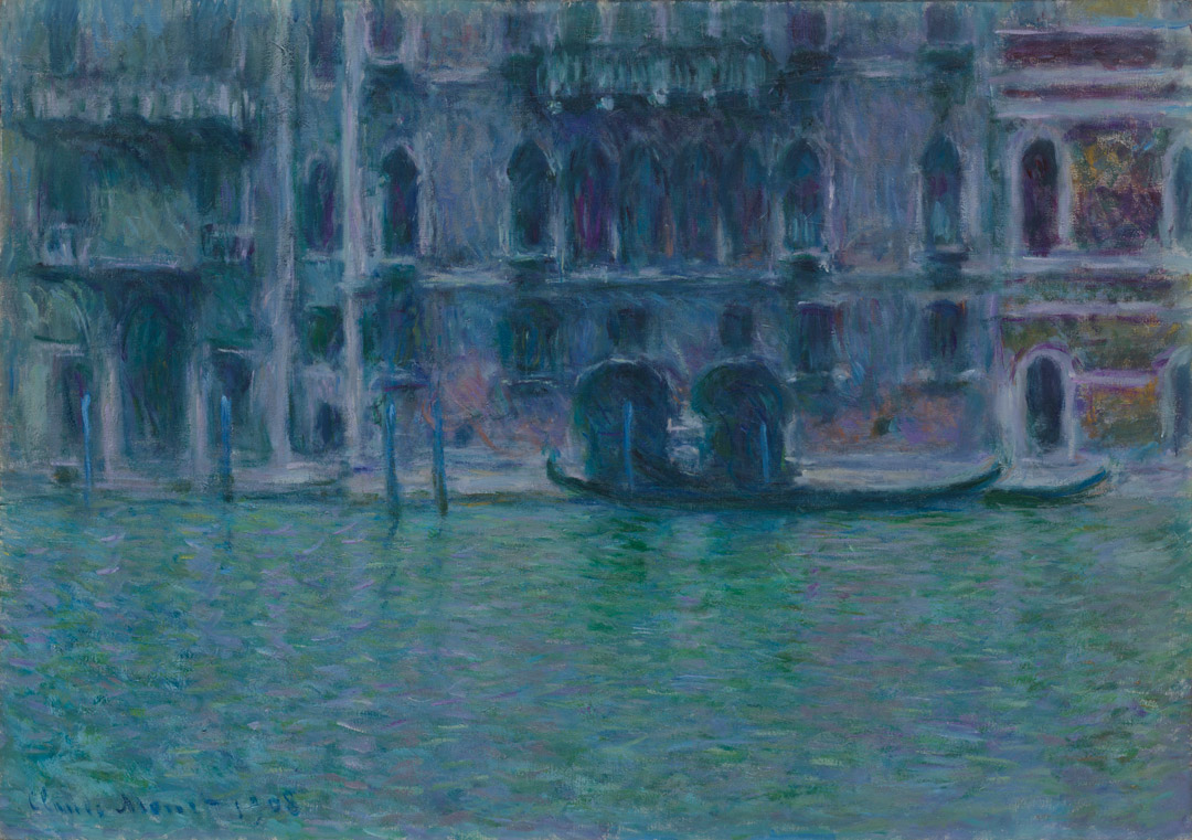 The Palazzo da Mula, Claude Monet, 1908.