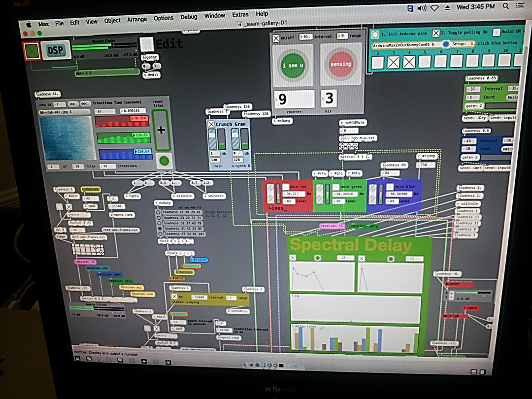 Norbert Herber's audio configuration for "Mobile Section"