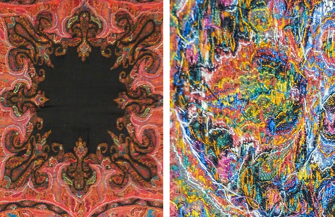 The back of a tapestry can be just as fun to look at at the front!