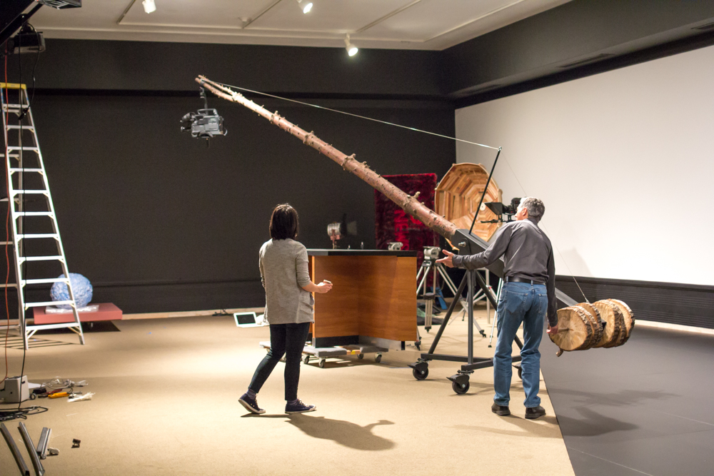 Installing Paradox of Place at the Asian Art Museum