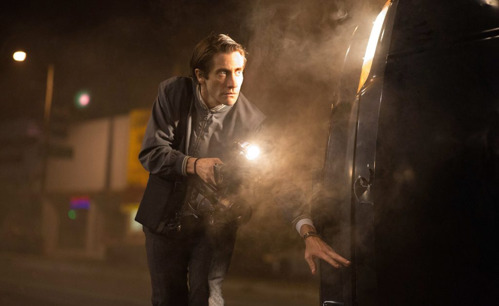 Jake Gyllenhaal in Nightcrawler (2014) Directed by Dan Gilroy