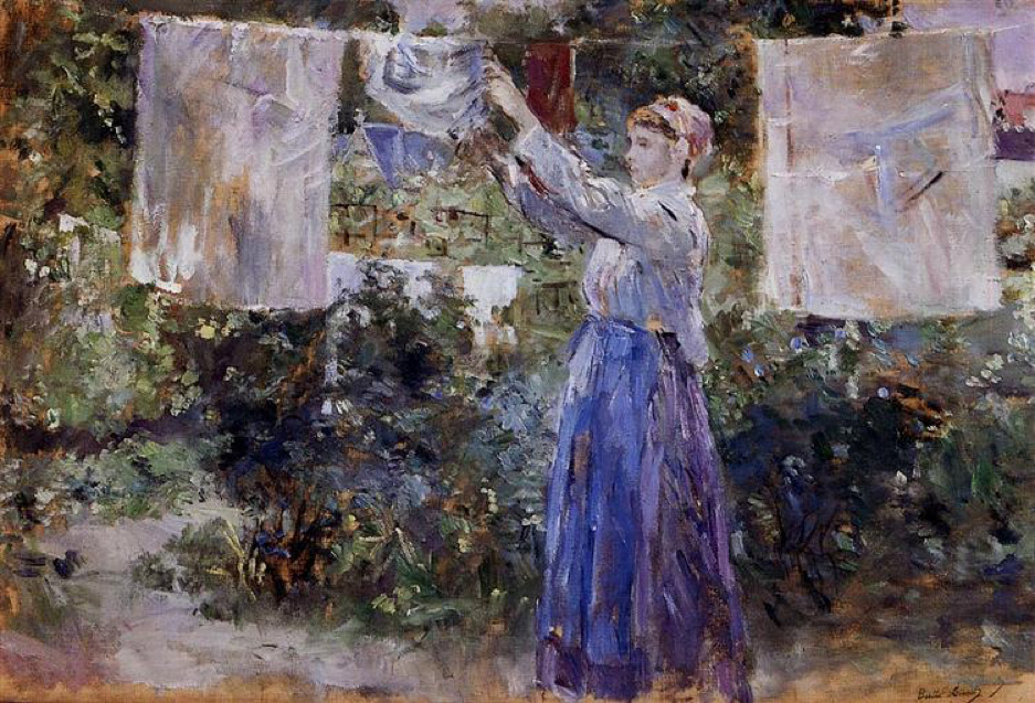Woman Hanging Laundry, 1881 Ny Carlsberg Glyptotek, Copenhagen