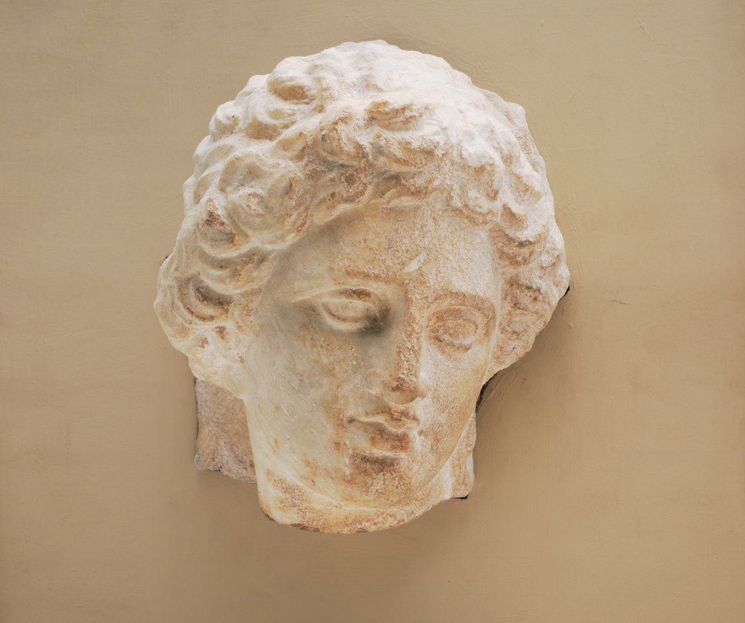Object of the Week: Head of a woman from a grave stele