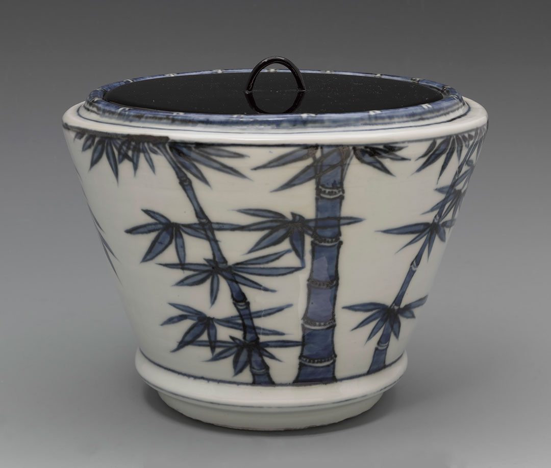 Object of the Week: Mizusashi (water jar) with bamboo