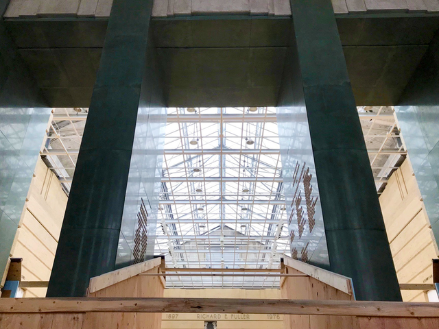 Inside the Asian Art Museum: Demolition Today, Reinforcement Tomorrow