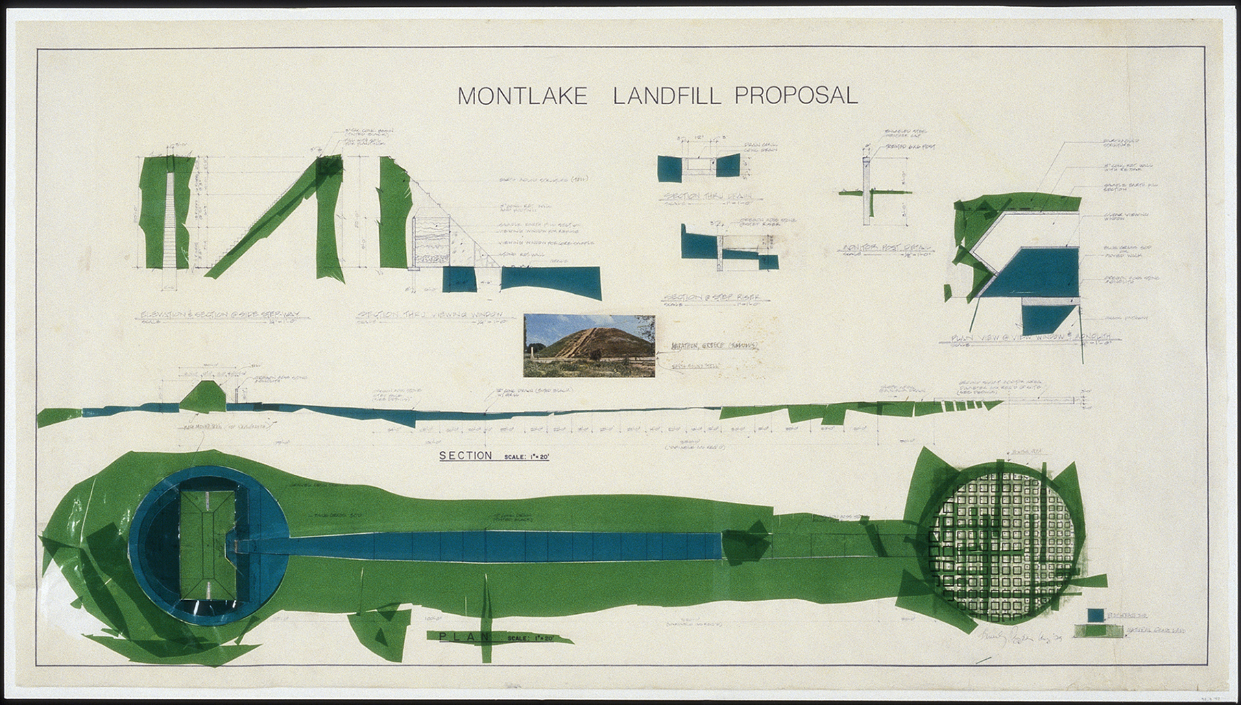 Object of the Week: Engineering Drawing for Montlake Landfill Proposal