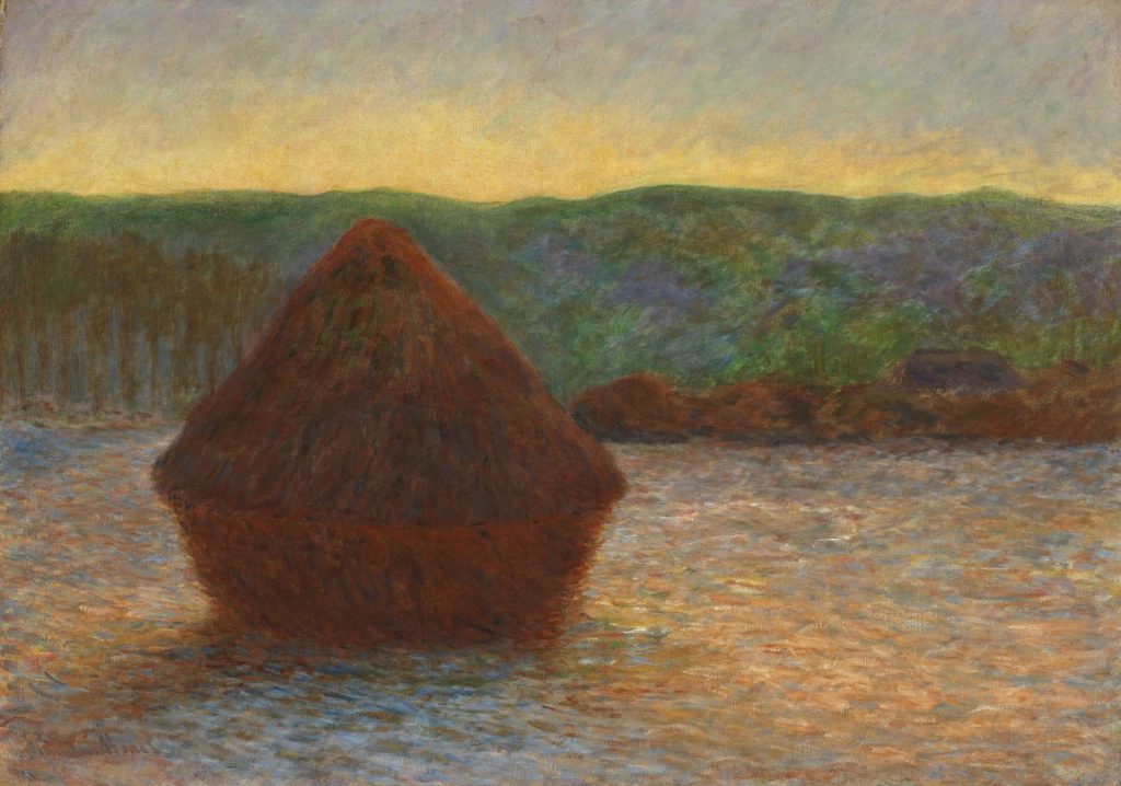 "La Meule (The Haystack)," 1891, Claude Monet