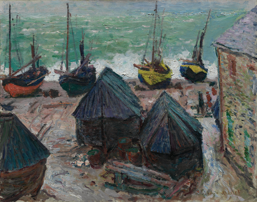 Monet’s Letters: Boats on the Beach at Étretat