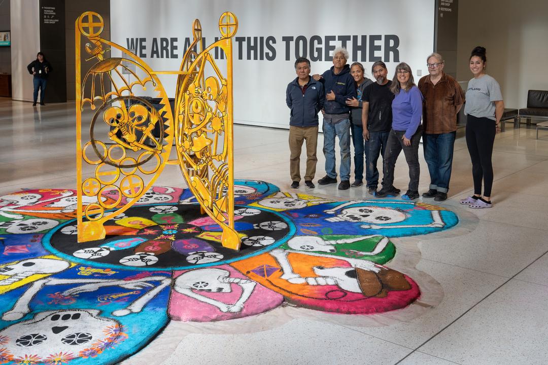 Artist Fulgencio Lazo’s Tapete Commemorates Migrant Children