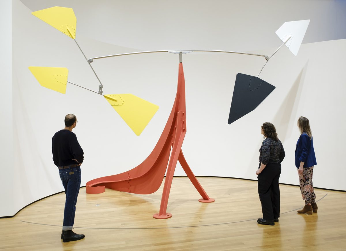 Calder Smartphone Tour: Red Curly Tail