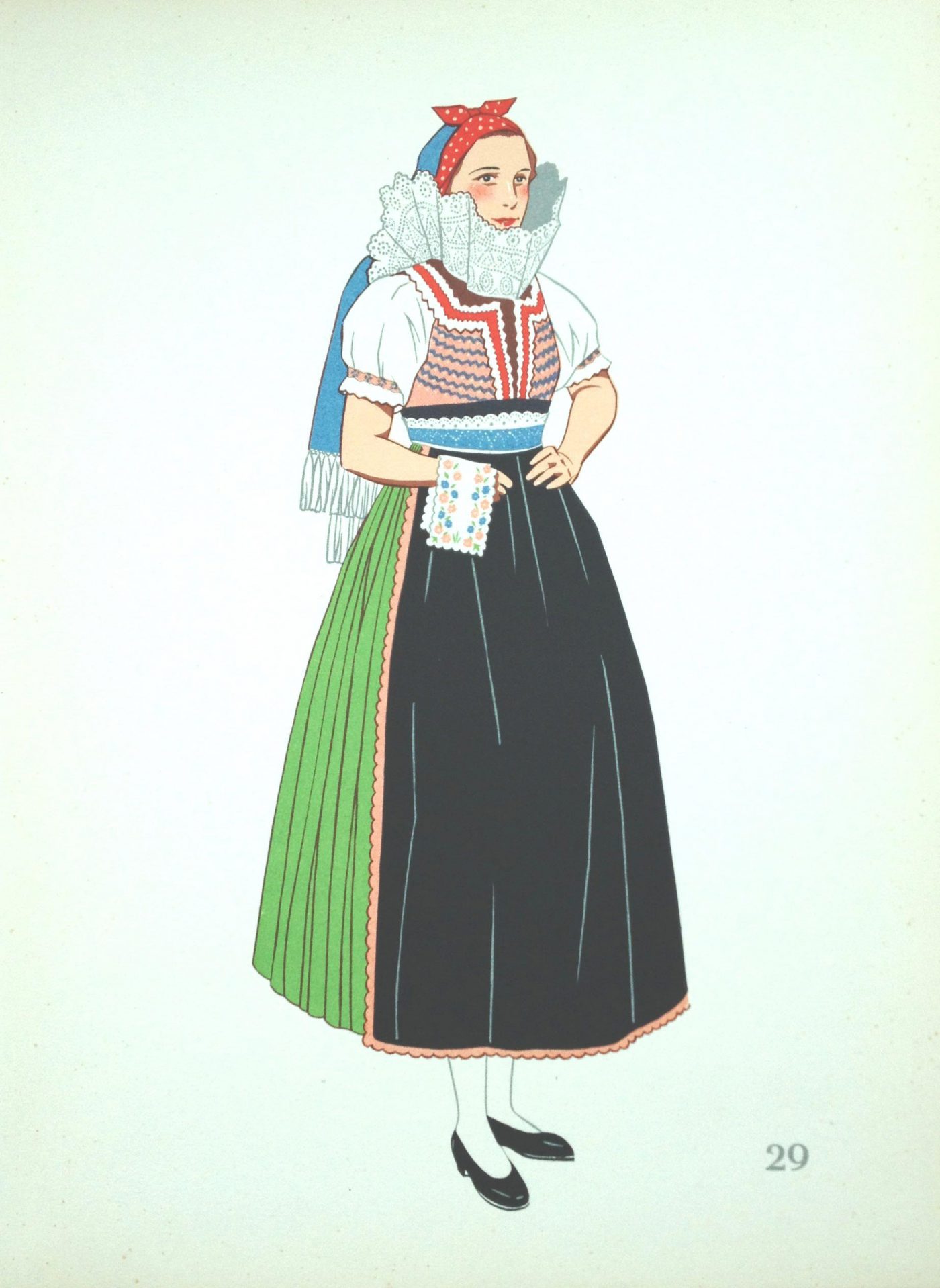 Books on Costume from the Bullitt Library: Peasant Dress Illustrations ...