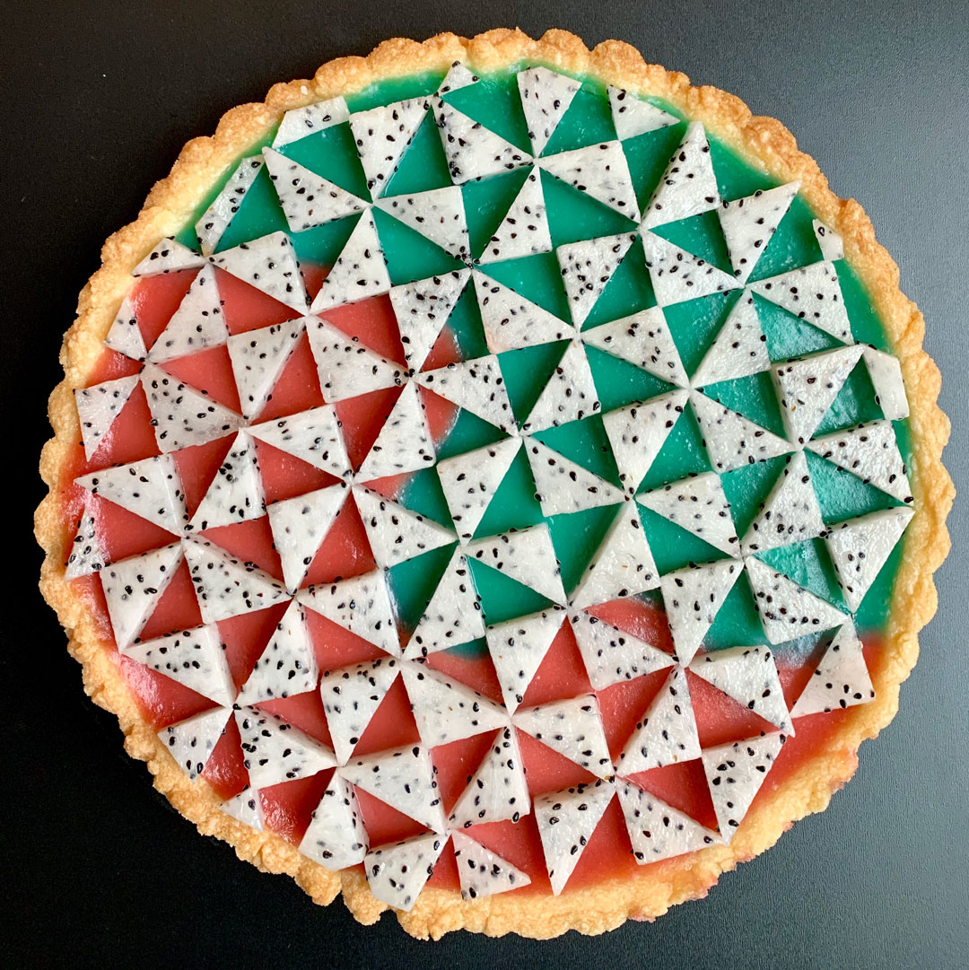 Instagram-Famous Baker Lauren Ko Creates a Pie Inspired by Jeffrey Gibson’s Art