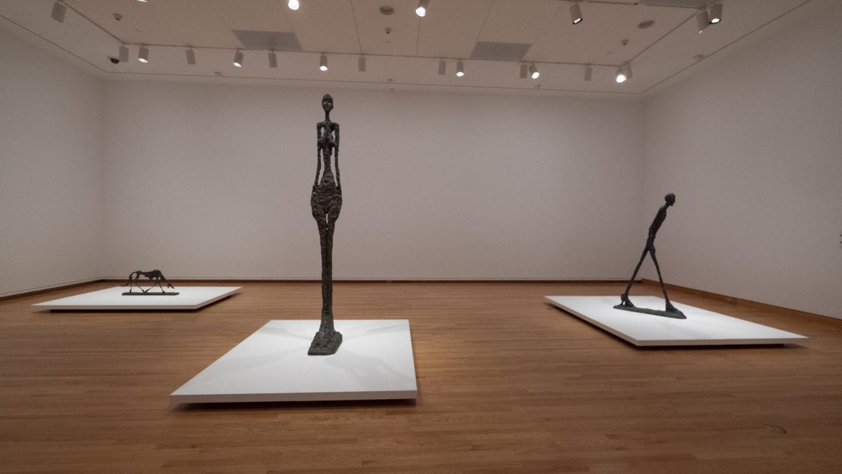 Alberto Giacometti: Walking Man I & Tall Woman IV