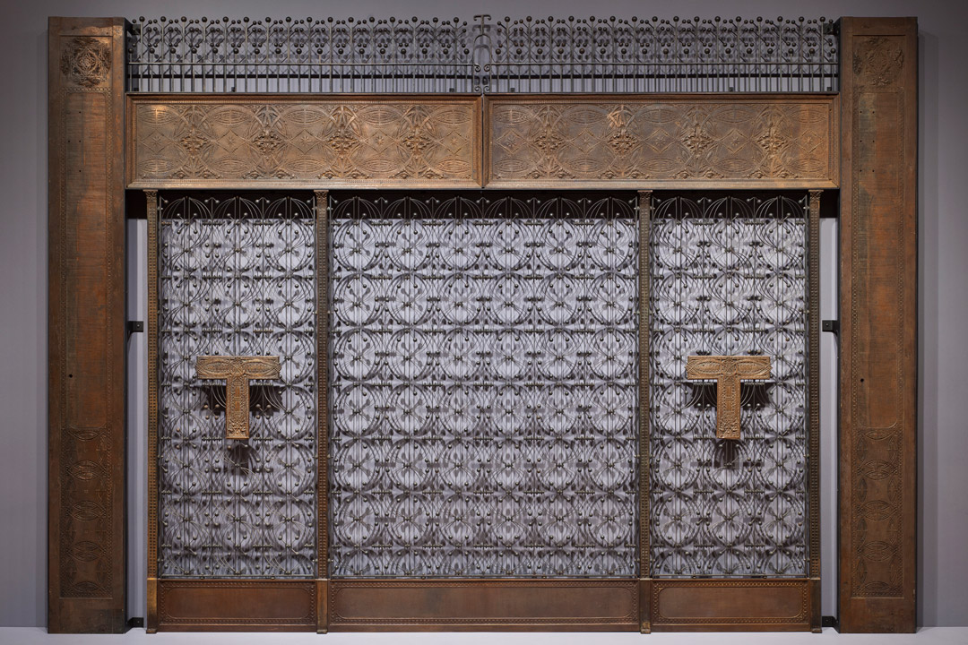 Object of the Week: Elevator screen from the Chicago Stock Exchange