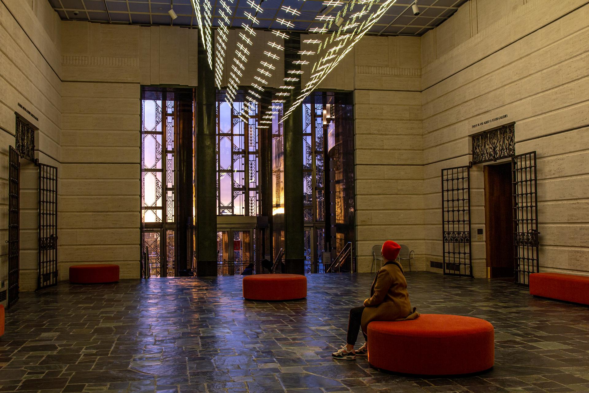 Lobby of Miho Museum Figure.5. Hall entrance (photo source: network)