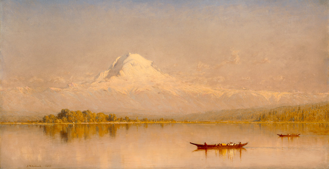 Object of the Week Mount Rainier Bay of Tacoma Puget Sound SAM